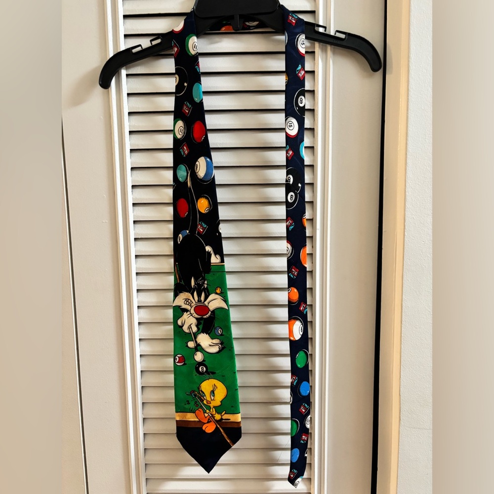 Looney Tunes Mania Vintage Tie 90s Warner Brothers-A485
